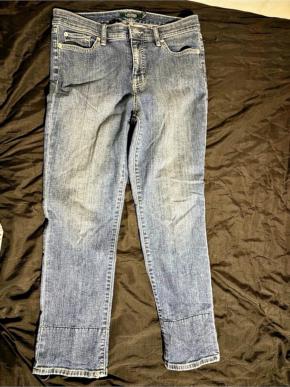 Lauren Ralph Lauren RRL Straight Leg Jeans in Blue Waist 10